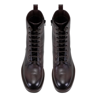 Etira Kahve Kadın Deri Bot