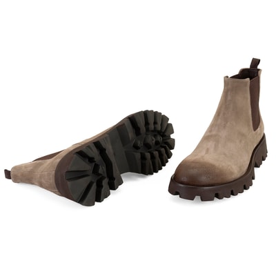 Everet Vizon Erkek Lastikli Deri Chelsea Bot