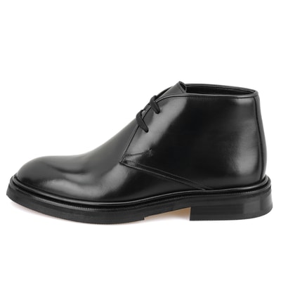 Ewan Siyah Erkek Deri Bot