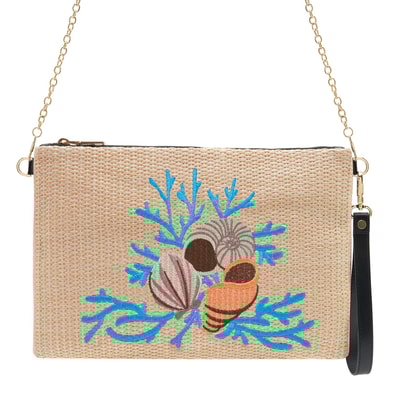 Felix Bej Kadın Hasır Portföy Çanta