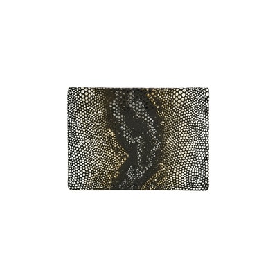 Fidel Kadın Yılan Baskılı Deri Kartlık