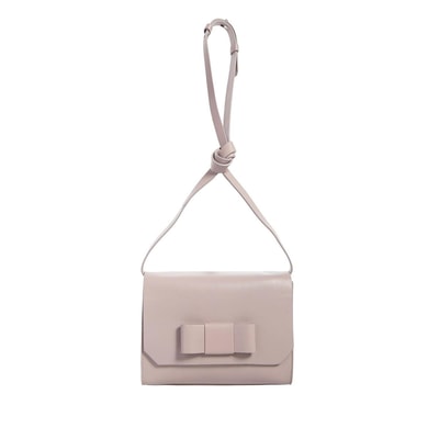 Fiyonklu Deri Çanta