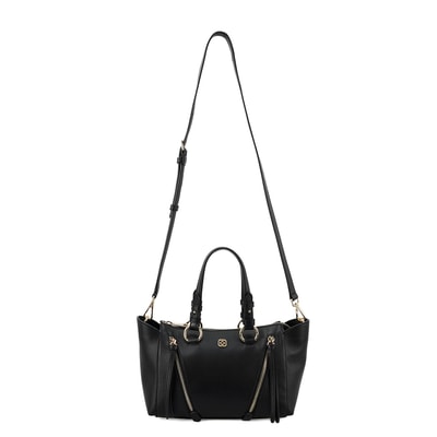 Garten Siyah Kadın Deri El Çantası