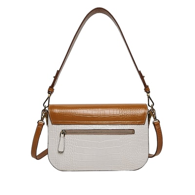 Glaro Kadın Kroko Baskılı Deri Postacı Çantası