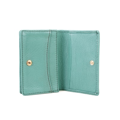 Gregorio Yeşil Kadın Deri Cüzdan