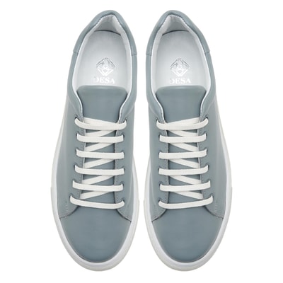 Gri Candide Kadın Deri Spor Ayakkabı