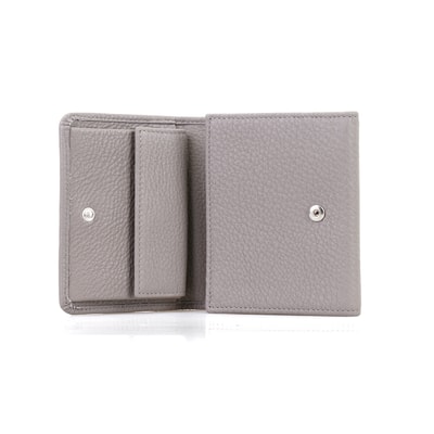Gri Kadın Deri Cüzdan