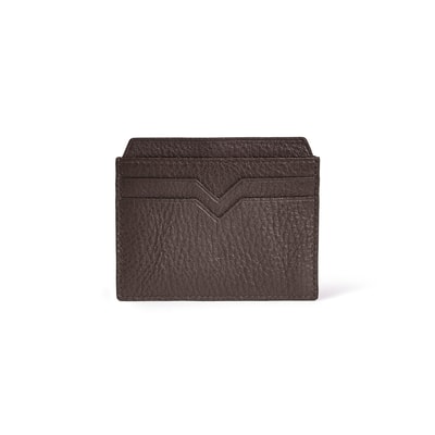 Gri Kadın Deri Kartlık