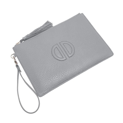 Gri Lia Kadın Deri Portföy Çanta