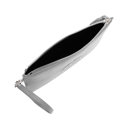 Gri Lia Kadın Deri Portföy Çanta