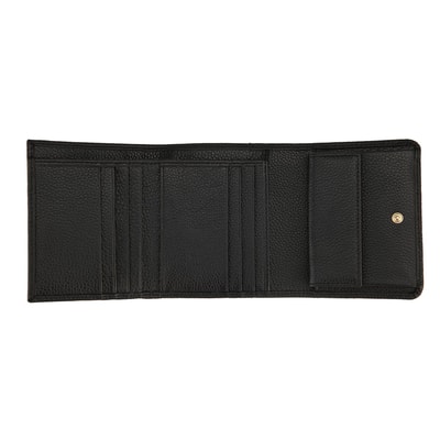 Hadlen Siyah Kadın Deri Cüzdan