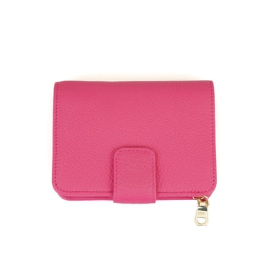 Harriet Pembe Kadın Deri Cüzdan