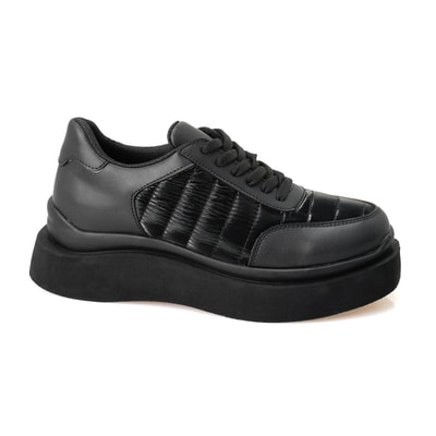 Harry Siyah Kadın Spor Ayakkabı