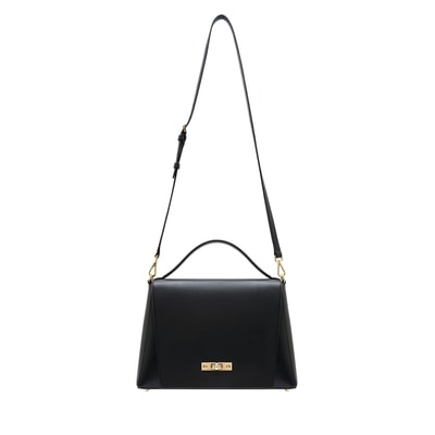 Helena Siyah Kadın Deri El Çantası