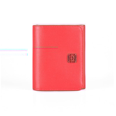 Heleno Kırmızı Kadın Deri Cüzdan