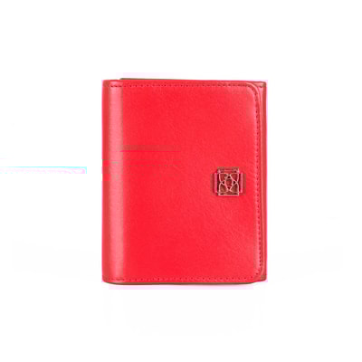 Heleno Kırmızı Kadın Deri Cüzdan