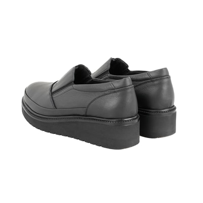 Honour Siyah Kadın Deri Günlük Ayakkabı