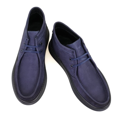 Ivory Lacivert Erkek Nubuk Deri Bot