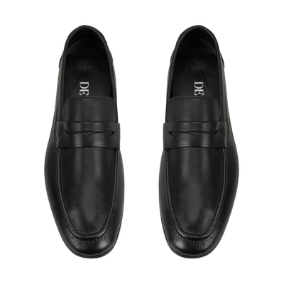 Jacob Siyah Erkek Deri Klasik Ayakkabı