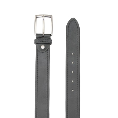 Jadon Siyah Erkek Spor Deri Kemer