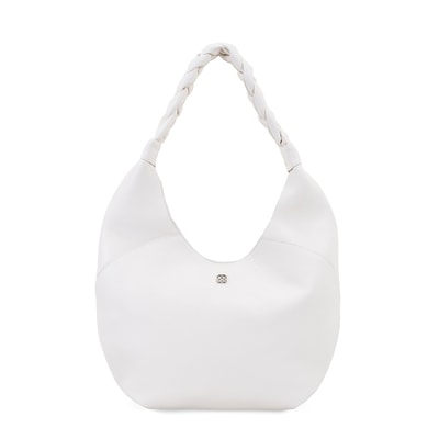 Jainel Beyaz Kadın Deri Omuz Çantası