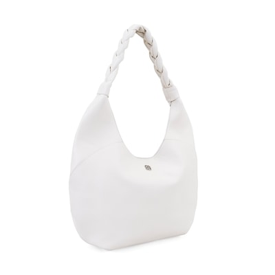 Jainel Beyaz Kadın Deri Omuz Çantası