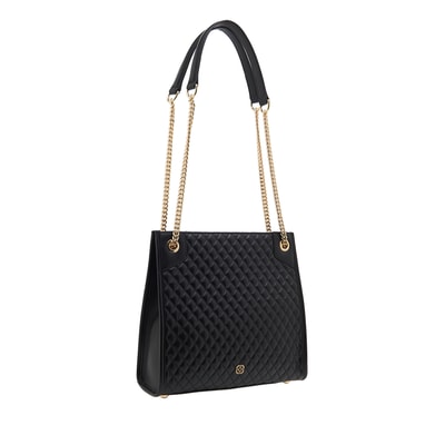 James Kadın Deri Kapitoneli Omuz Askılı Çanta