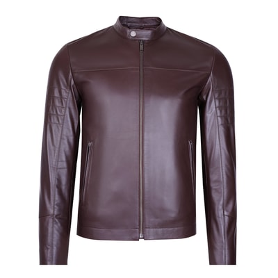 Jason Kahve Erkek Deri Mont