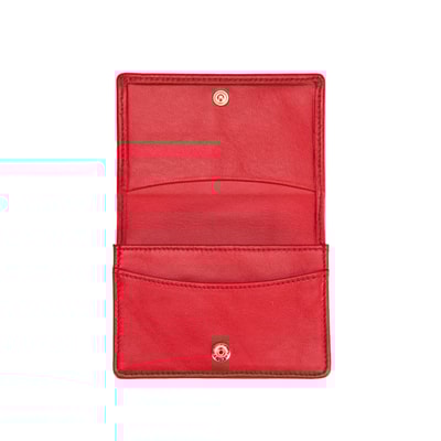 Jonah Kırmızı Kadın Deri Cüzdan