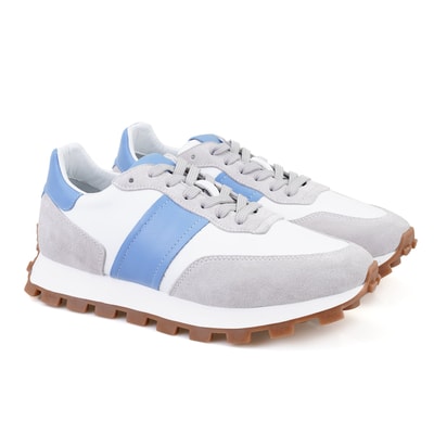 Joshua Gri Erkek Süet Deri Spor Ayakkabı