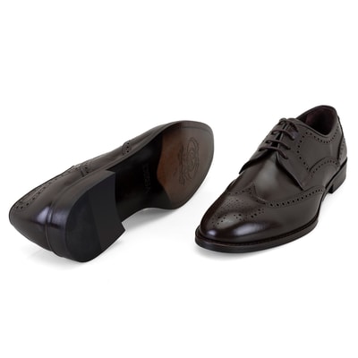 Judah Kahve Erkek Deri Klasik Ayakkabı