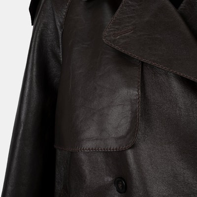 K14630 KADIN DERİ CEKET