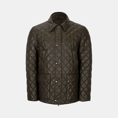 K14998 ERKEK KAPİTONELİ DERİ MONT