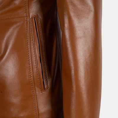 K15007 KADIN KÜRK YAKA MONT