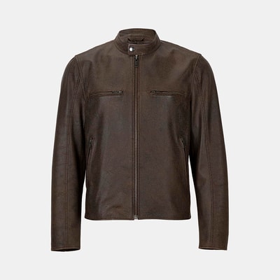 K15013 ERKEK DERİ CEKET-E