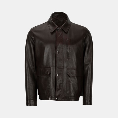 K15054 ERKEK DERİ CEKET-E