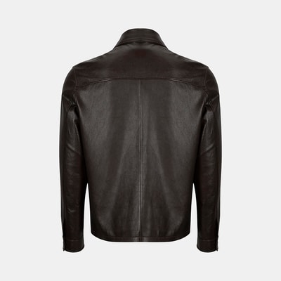 K15054 ERKEK DERİ CEKET-E