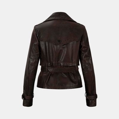 K15114 KADIN DERİ CEKET