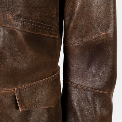 K15139 ERKEK DERİ CEKET-E