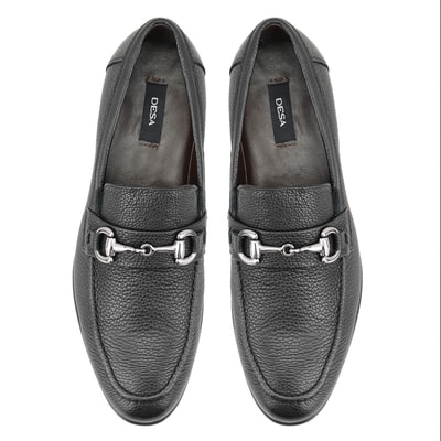 Kacie Siyah Erkek Deri Günlük Ayakkabı