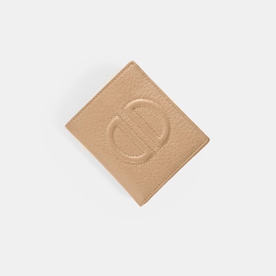 Kadın Bej Deri Cüzdan