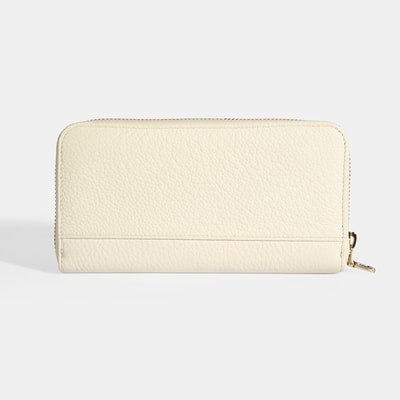 Kadın Bej Deri Cüzdan