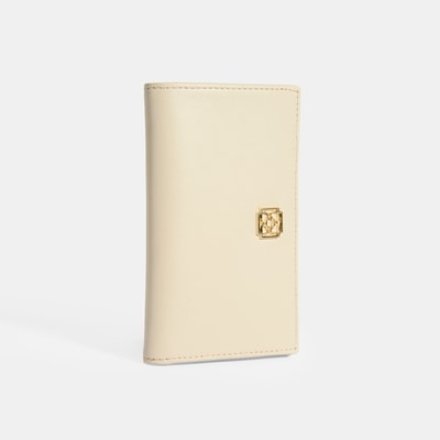 Kadın Bej Deri Cüzdan