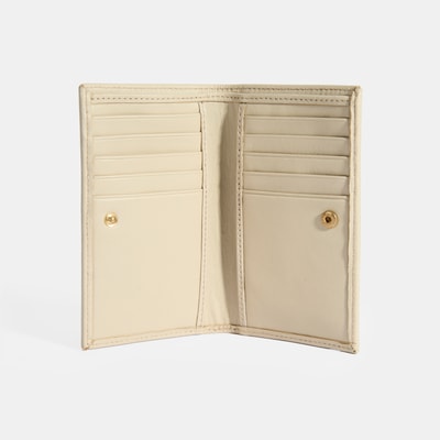 Kadın Bej Deri Cüzdan