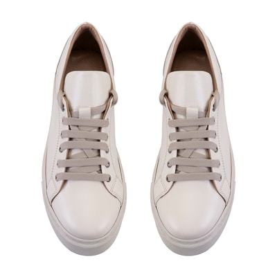 Kadın Bej Deri Spor Ayakkabı