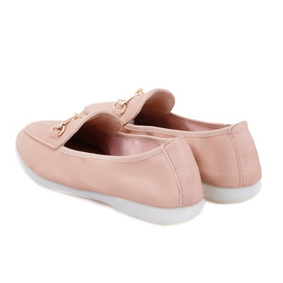 Kadın Bej DesaComfort Deri Günlük Ayakkabı