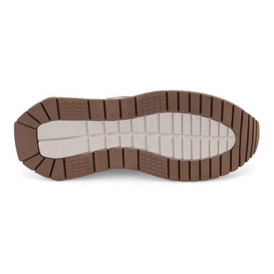 Kadın Bej Süet Deri Spor Ayakkabı