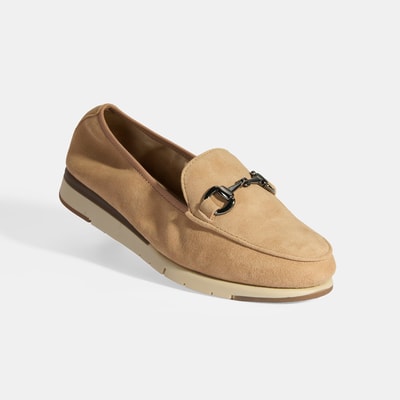 Kadın Bej Süet DesaComfort Günlük Ayakkabı