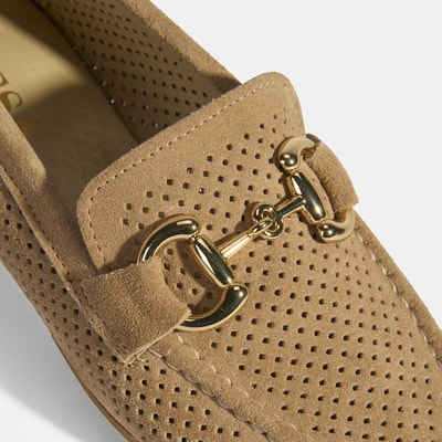 Kadın Bej Süet Günlük Ayakkabı