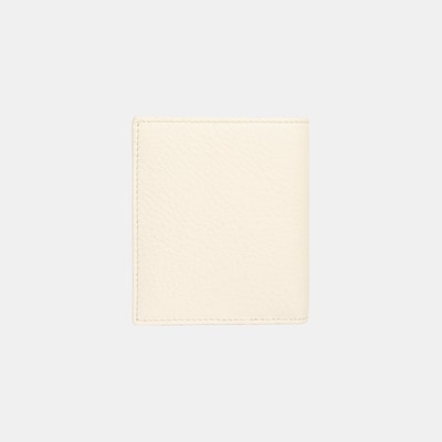 Kadın Beyaz D Logolu Deri Cüzdan